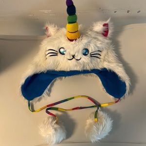 Unicorn cat hat